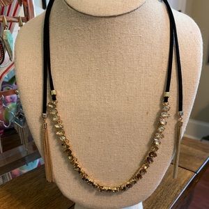 Eliza Fringe Necklace.